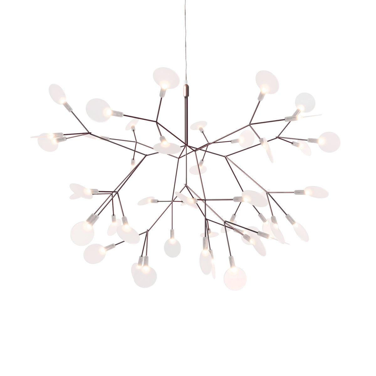 Moooi - Heracleum II small Pendelleuchte | kupfer