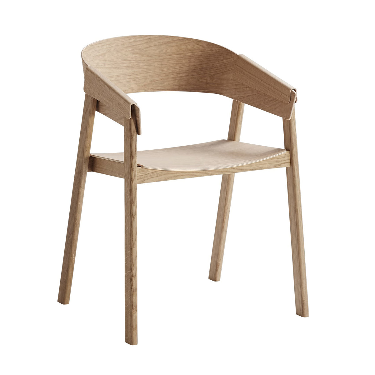 Muuto - Cover Stuhl | Eiche natur