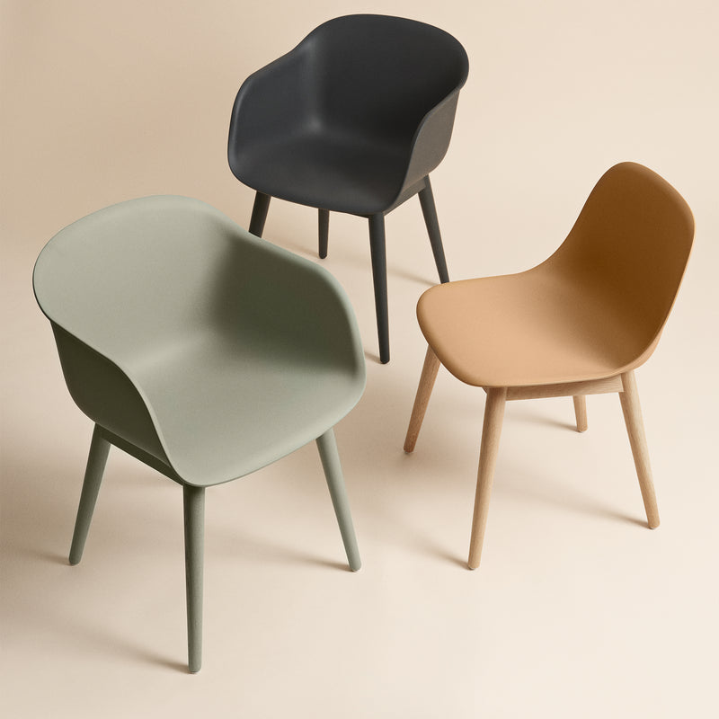 Muuto - Fiber Chair Wood Base