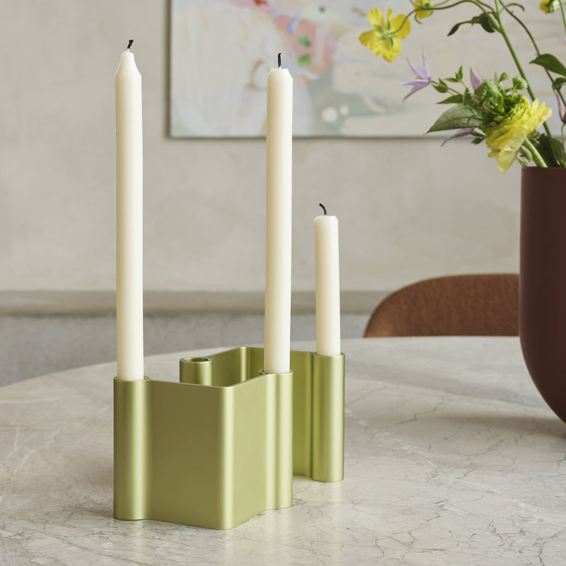 Muuto - Pair Kerzenhalter | H 11 cm / grün