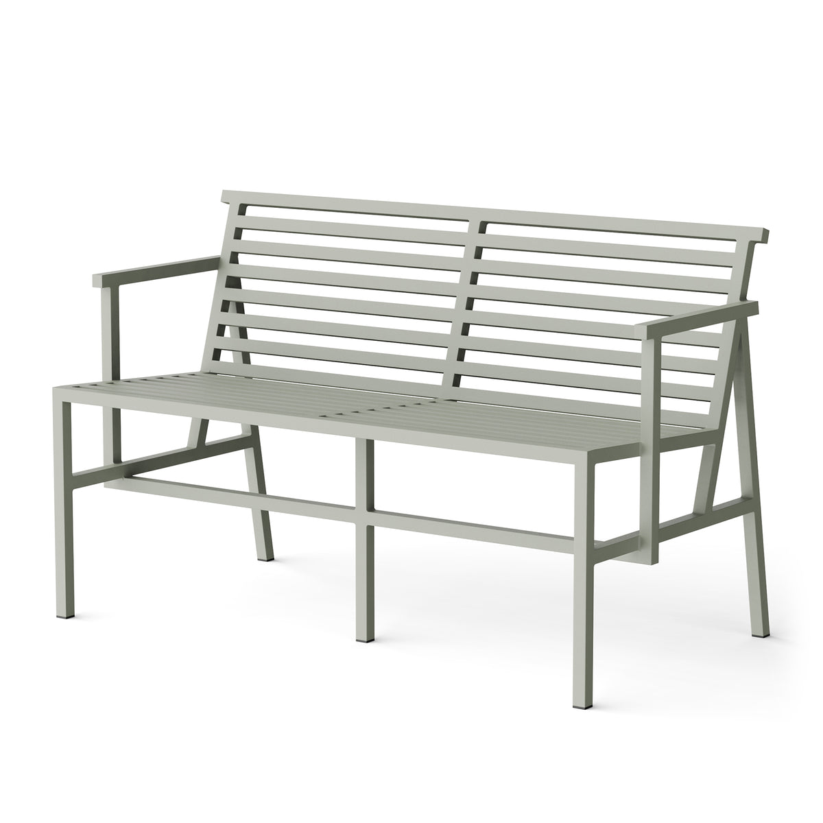 NINE - 19 Outdoors Dining Gartenbank | grau