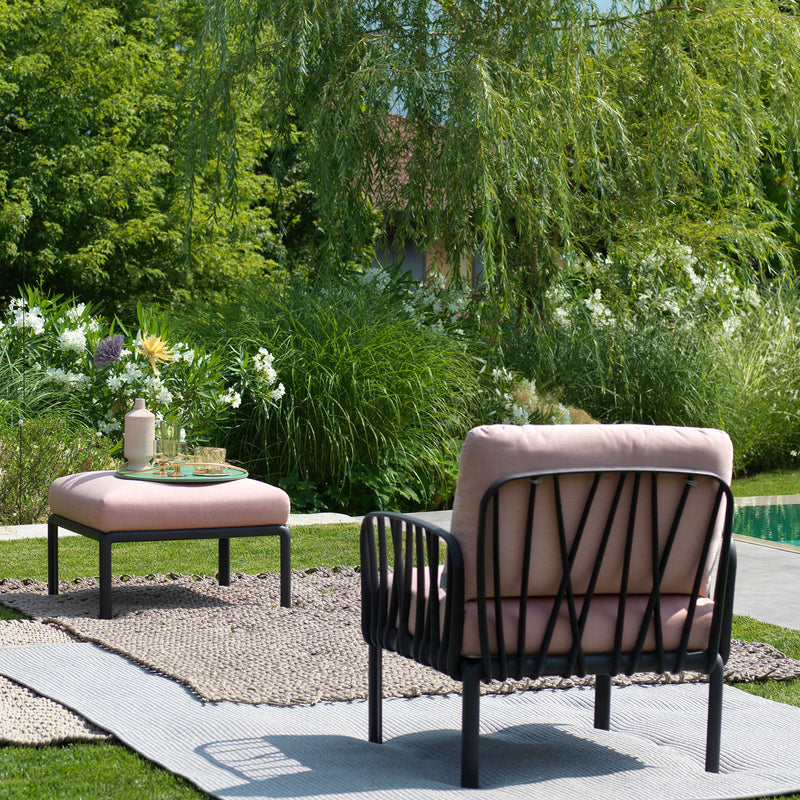 Nardi - Komodo Poltrona Sessel + Komodo Gartentisch 70 x 70 cm