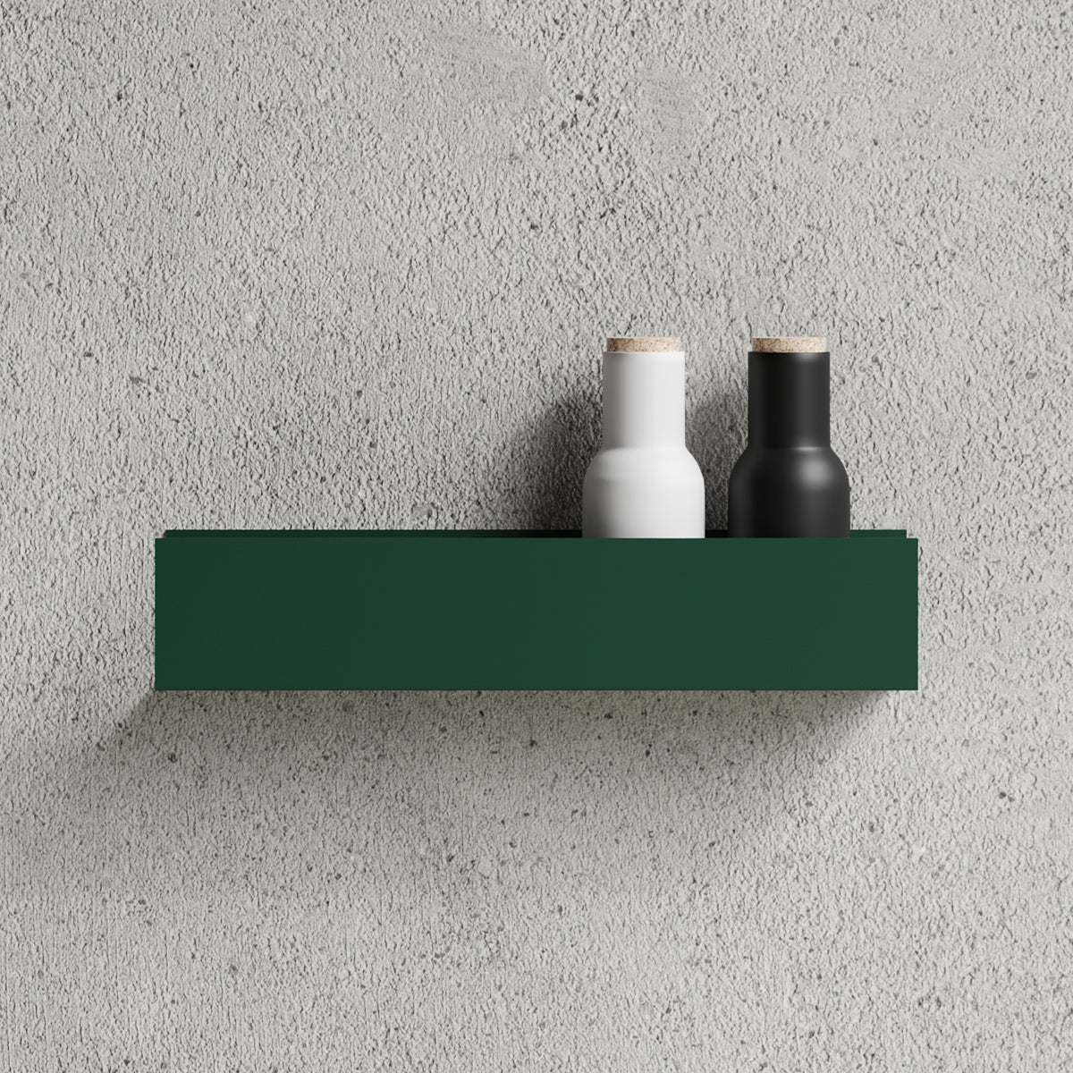 Nichba Design - Wandregal U40 | moosgrün