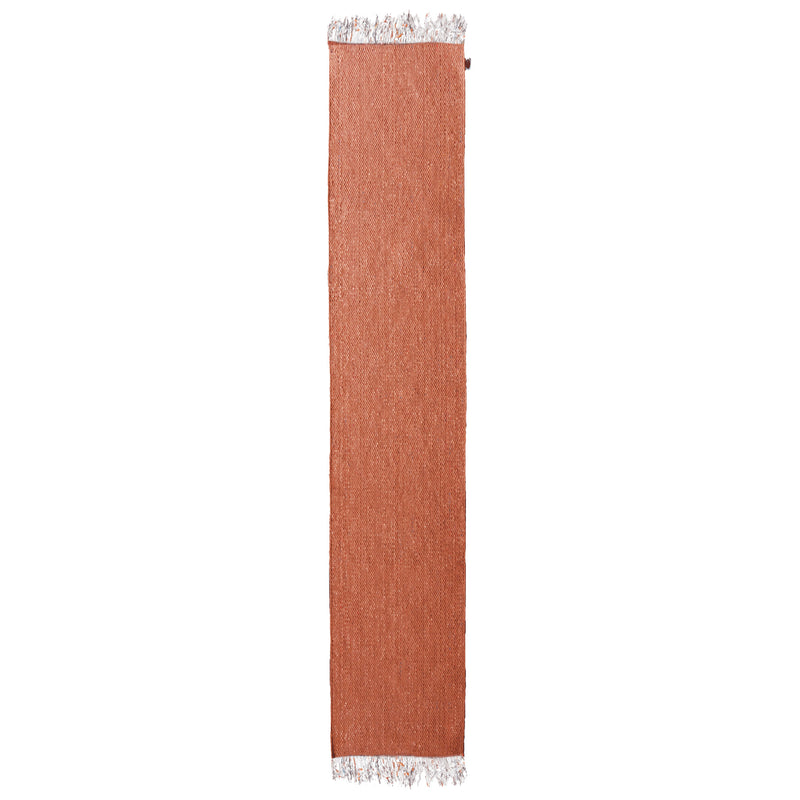 Nomad - Candy Wrapper Rug clay | 80 x 400 cm