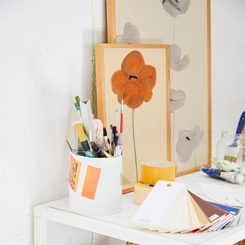 Paper Collective - Orange Vallmo Poster