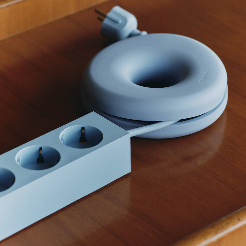 Pedestal - Cable Bagel | powder blue
