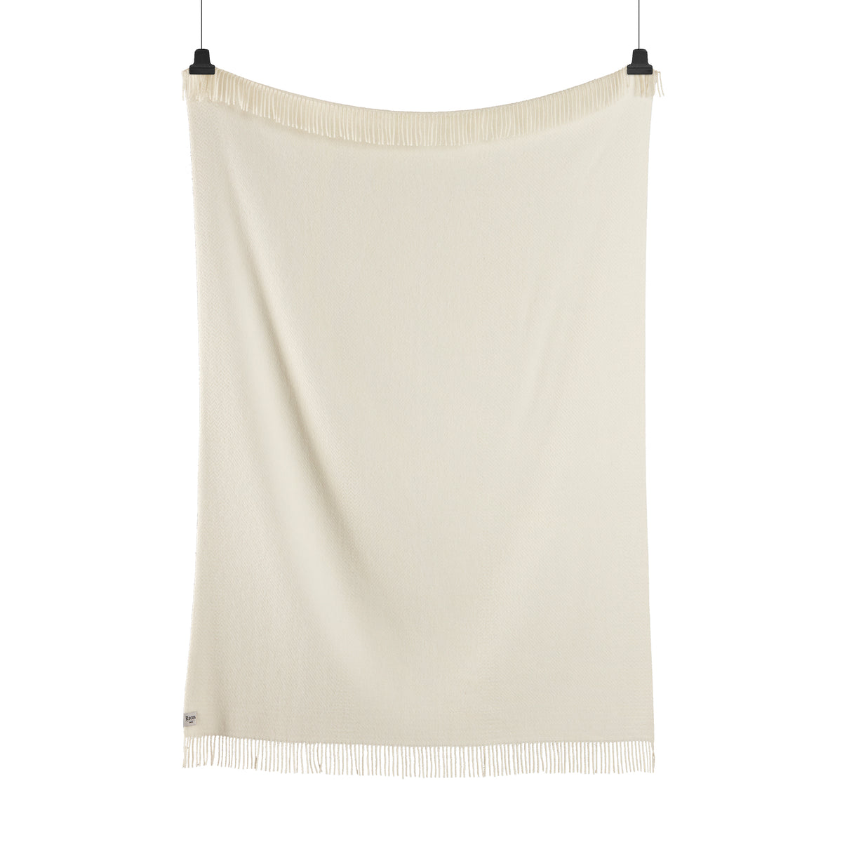 Røros Tweed - Kattefot Wolldecke | creme