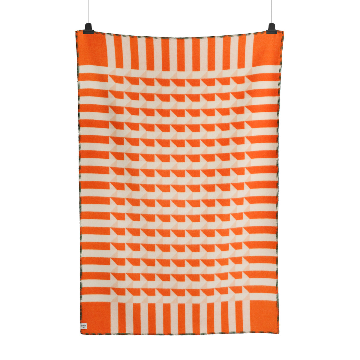 Røros Tweed - Kvam Wolldecke | orange