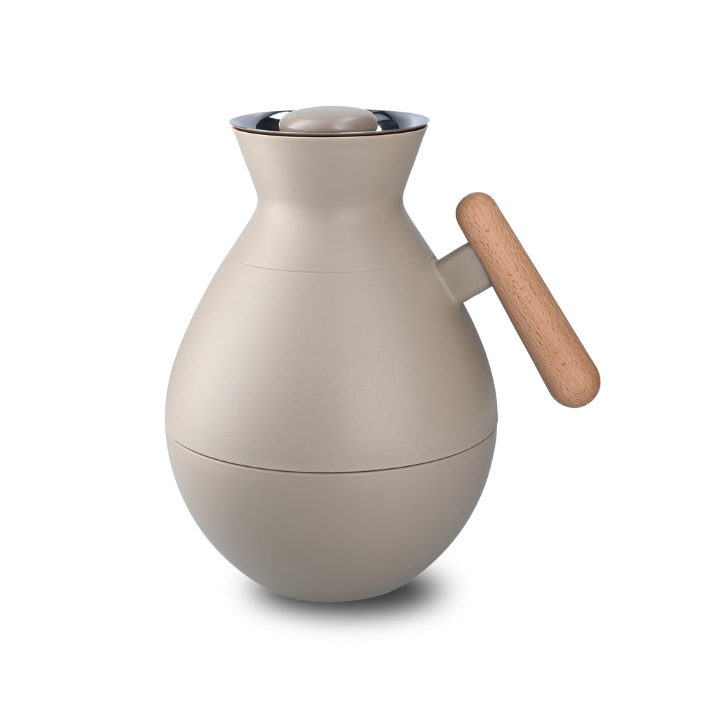 Rosendahl - Stay warm Isolierkanne rund, 1,0 l | sand