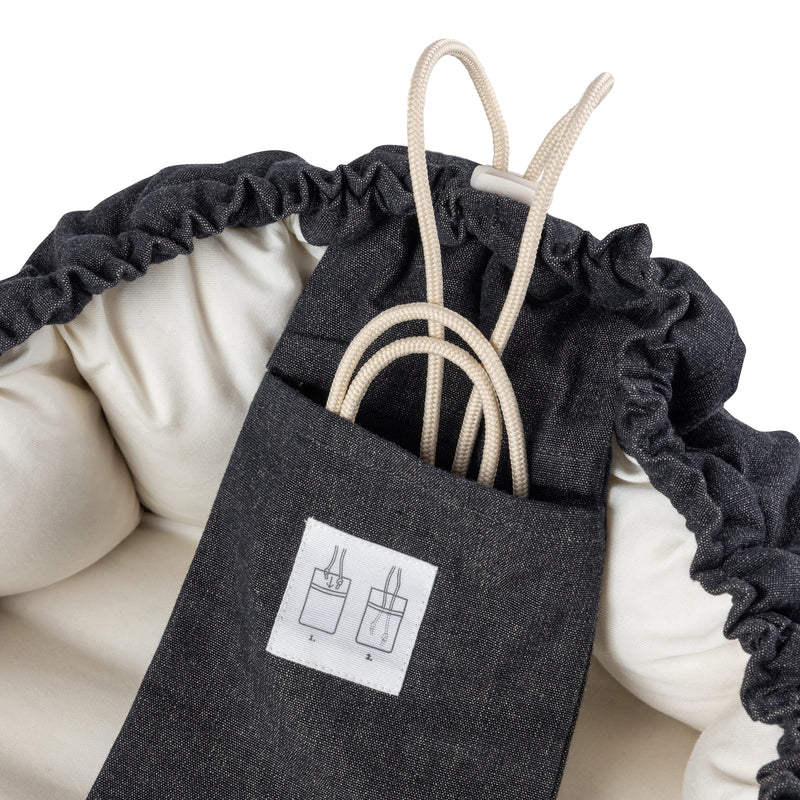 Sebra - 3-in-1 Baby Nestchen+Verdeck