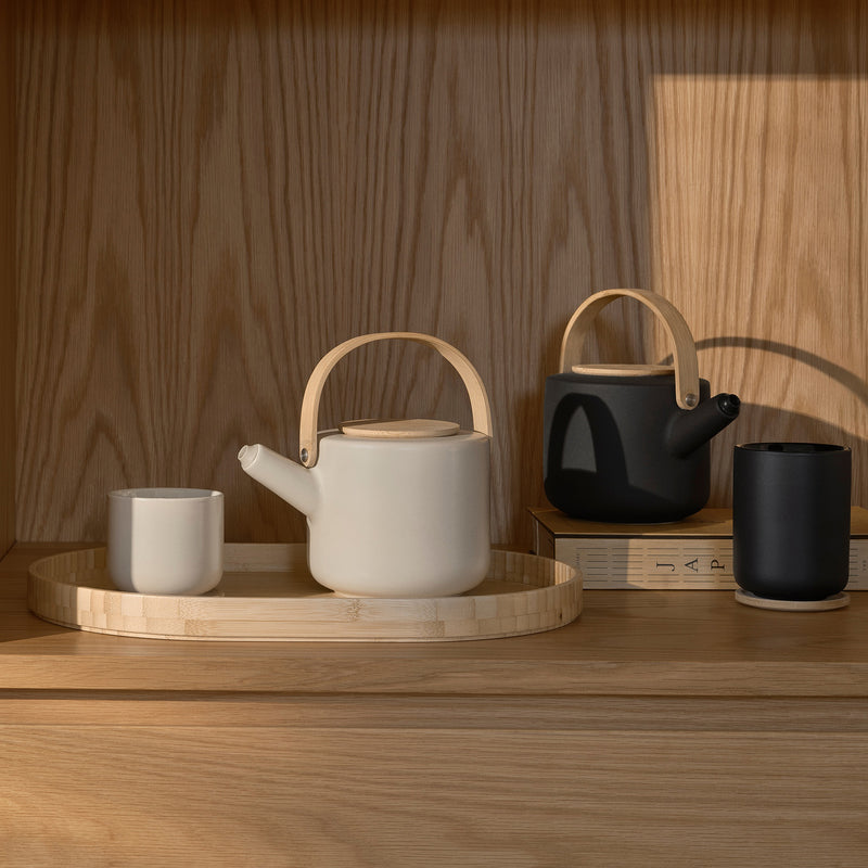 Stelton - Theo Teebecher mit Untersetzer