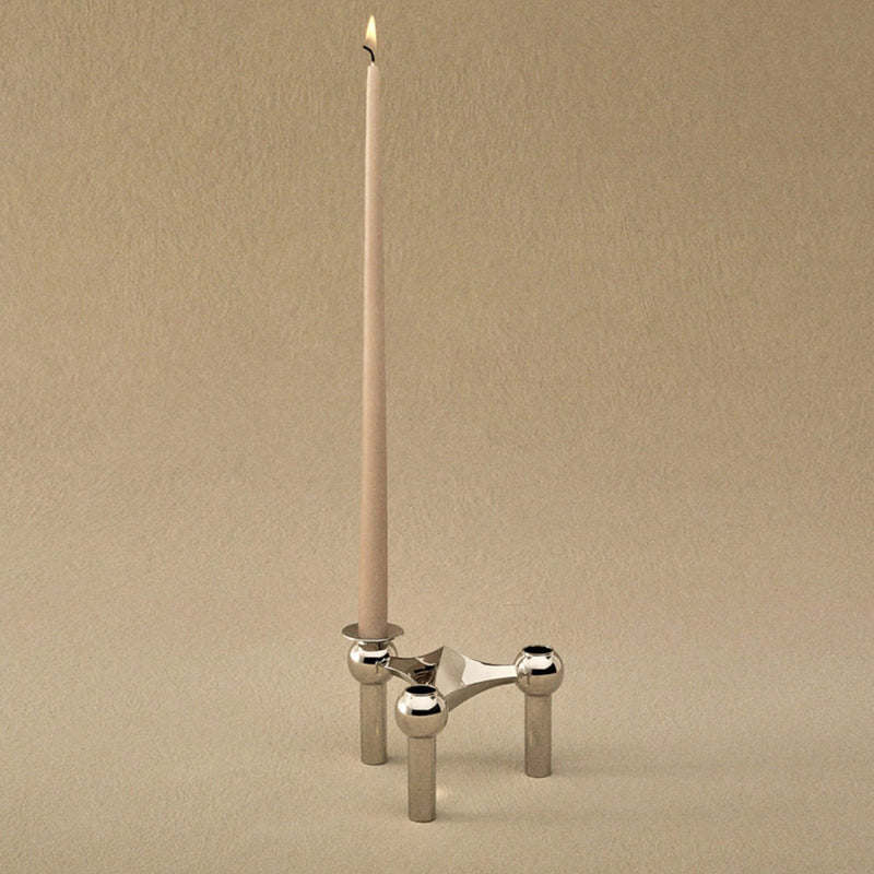 Stoff Nagel - Kerzenmanschette