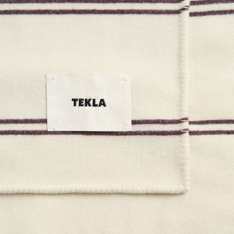 Tekla - Lammwolle Decke
