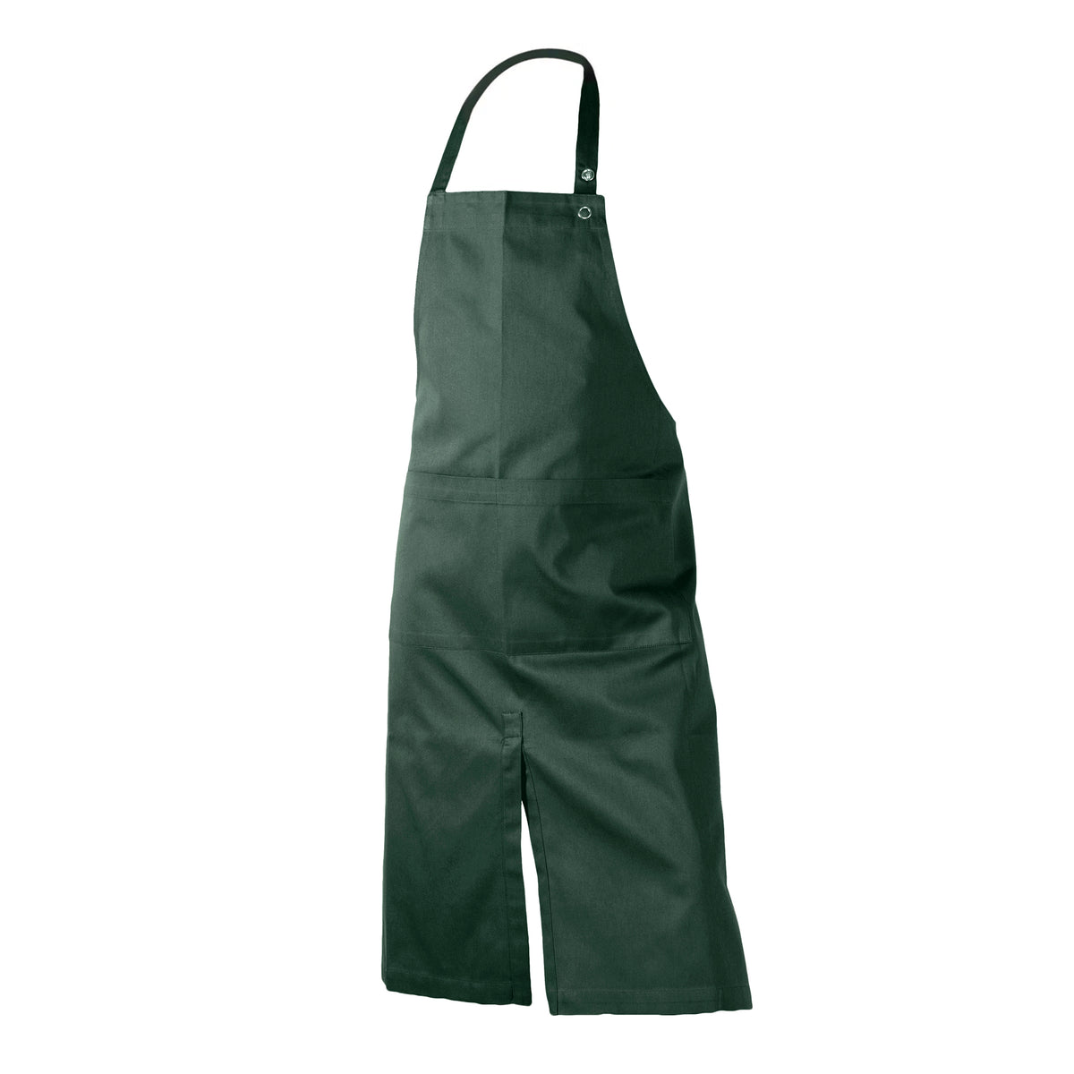 The Organic Company - Schürze mit Tasche | dunkelgrün