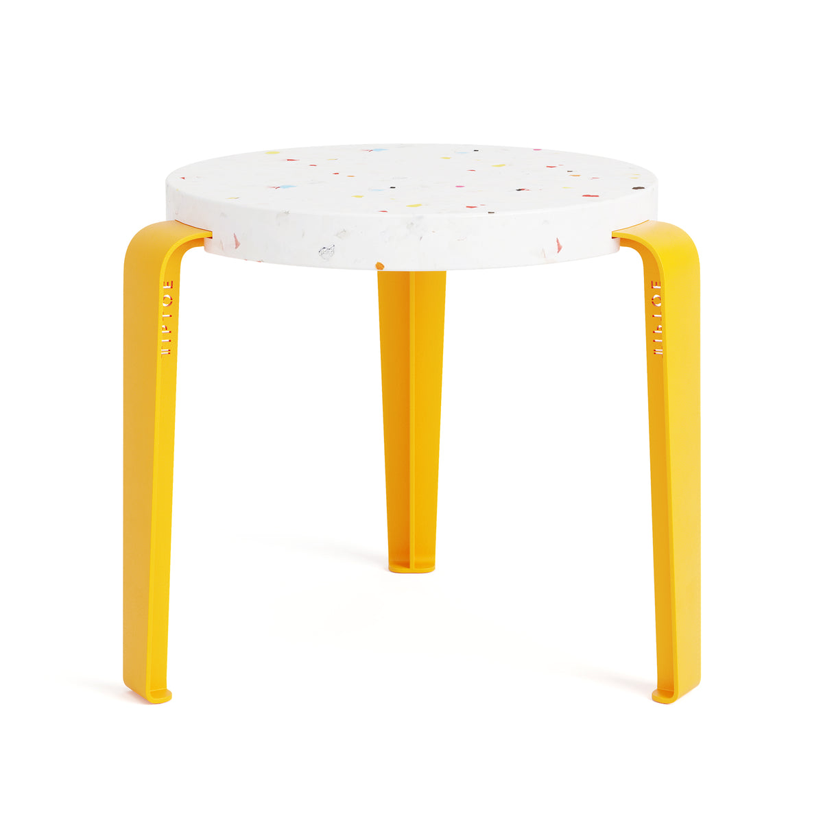 TipToe - MINI LOU Kinderhocker Tutti recycled plastic | sonnengelb