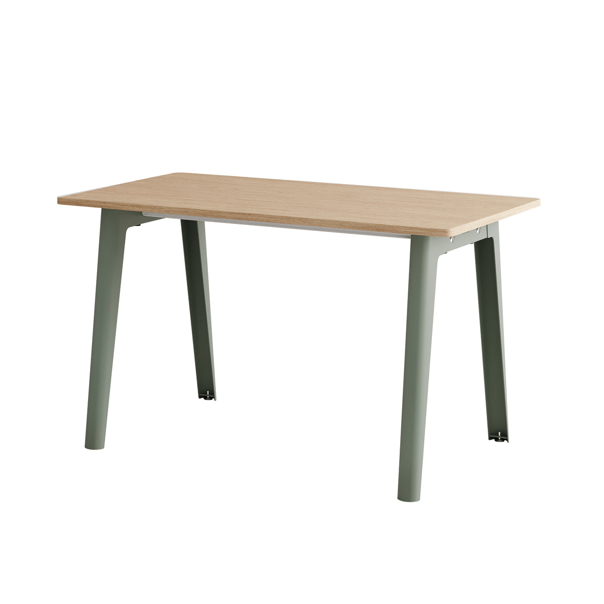 TipToe - NEW MODERN Schreibtisch | ohne Schublade / 75 x 130 cm / eukalyptus grau