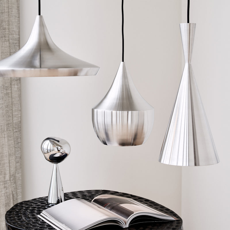 Tom Dixon - Beat Tall Unbeaten LED Pendelleuchte