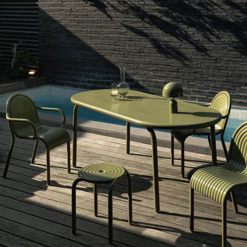 Tom Dixon - Groove Gartentisch