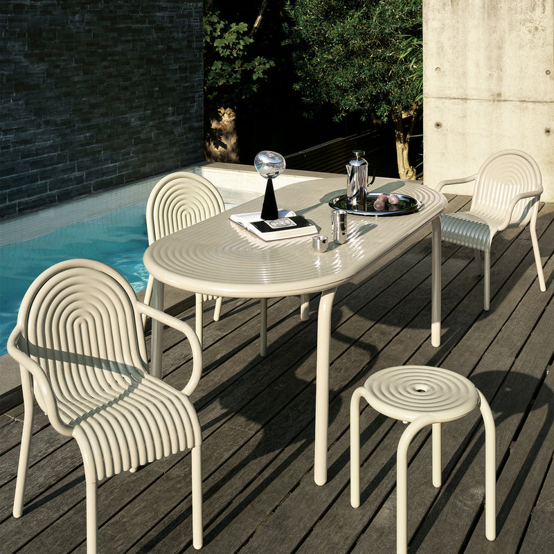 Tom Dixon - Groove Gartentisch