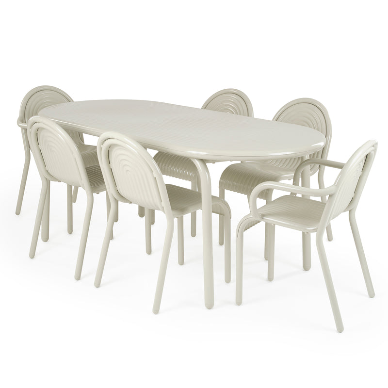 Tom Dixon - Groove Gartentisch