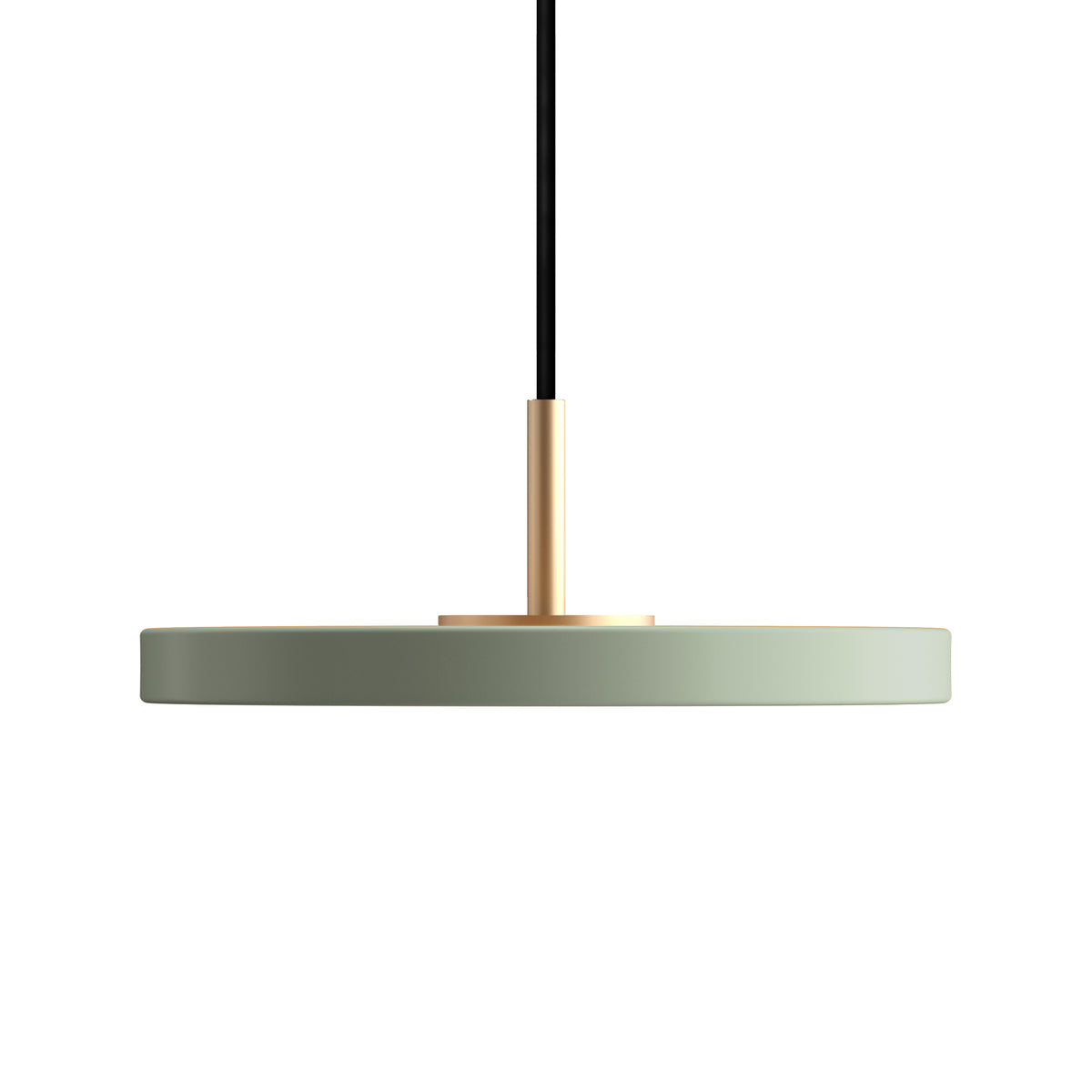 Umage - Asteria Micro LED-Pendelleuchte | V2 / Messing / olive
