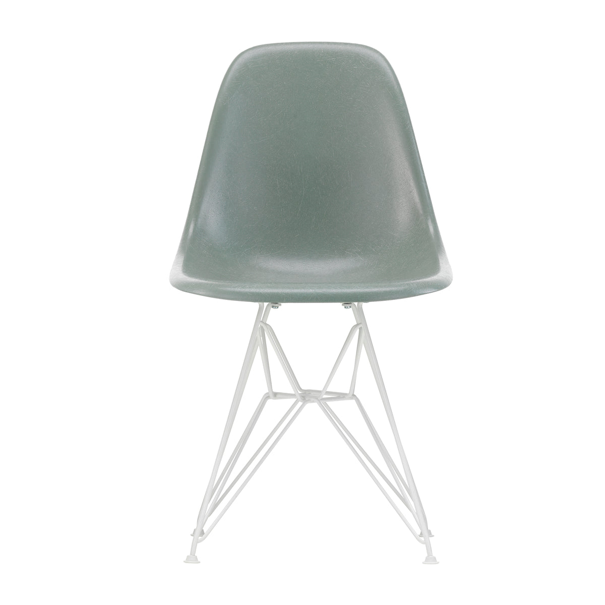 Vitra - Eames Fiberglass Side Chair DSR | Eames sea foam green / weiß