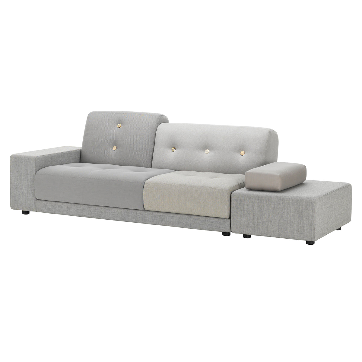 Vitra - Polder Sofa mit Ottoman | 