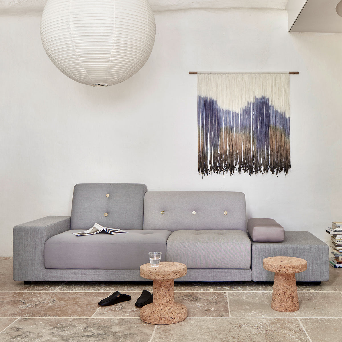 Vitra - Polder Sofa mit Ottoman | 