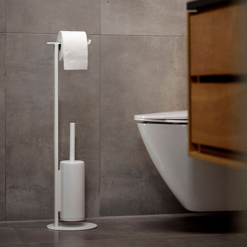 Zone Denmark - Rim Toilettenbutler mit Bürste | weiß