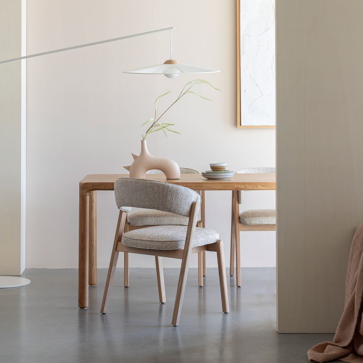 Zuiver - Stuhl Bright | beige