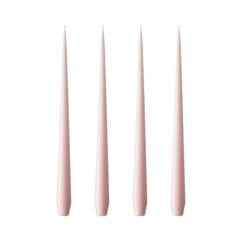 ester &amp; erik - Spitzkerze | No. 38, rose quartz / matt
