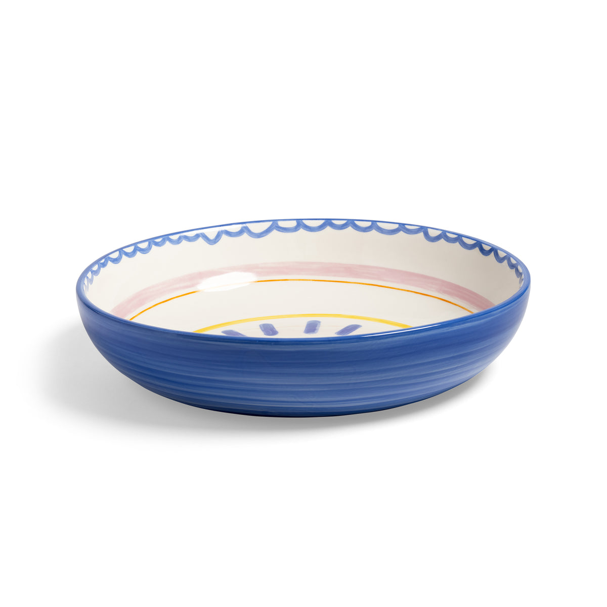 &amp;klevering - Boavista Salatschale | blau