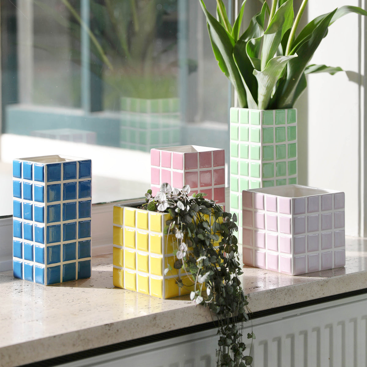 &amp;klevering - Tile Vase