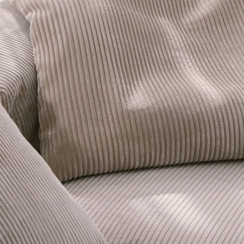 vetsak - Jumbo Pillow | Cord Velour platinum