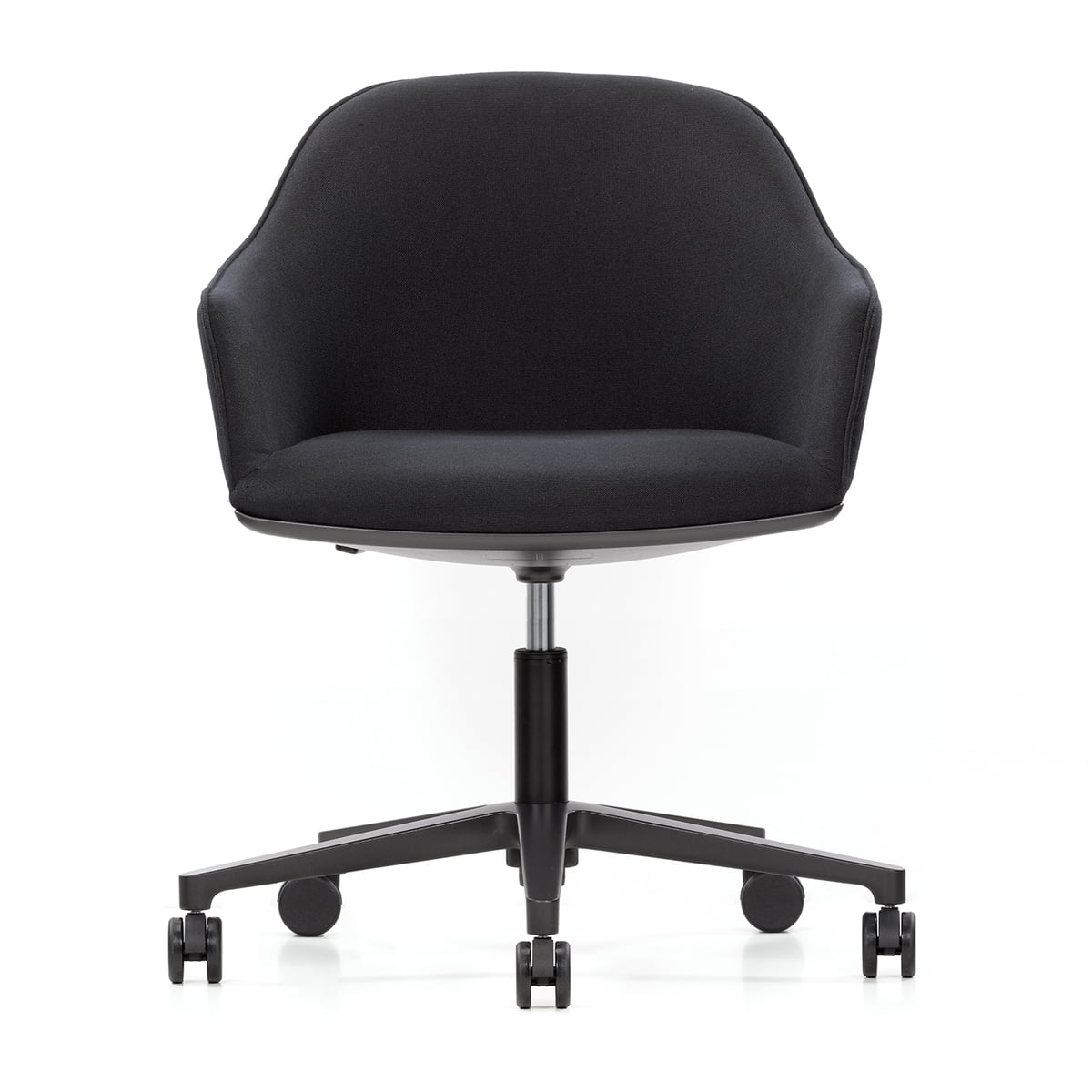Buy the Vitra Softshell chair with wheels