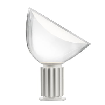Pulpo LED lampe de table Magma One Low Ø 40cm H 60cm » Blanc Acetato/Blanc