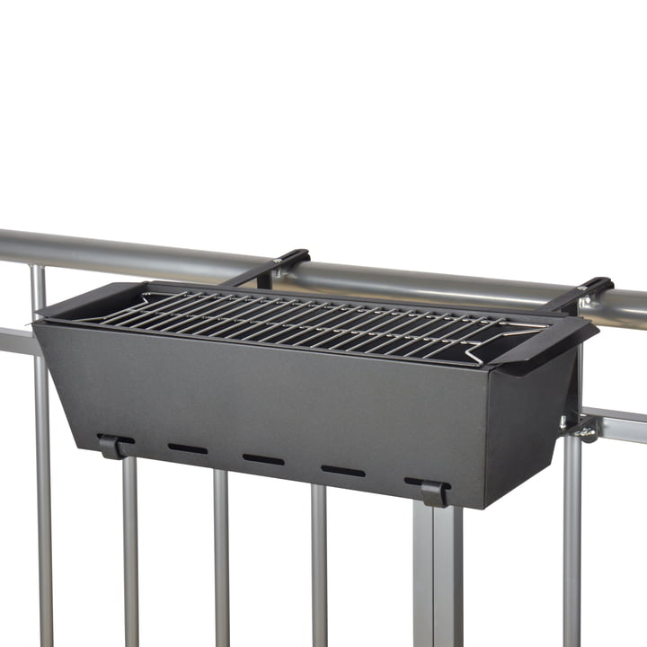 BBQ Bruce Balcony-Handrail Grill in the shop